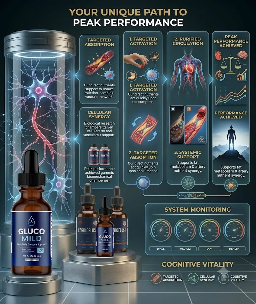 GlucoMild how it works infographic